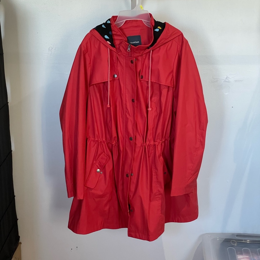 Modcloth rain jacket. Size 3X